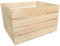 Lermowood Holzkisten Reg 50 x 40 x 30cm Natur | Dekokisten aus Holz Massive Holzkiste Regalkiste Weinkiste