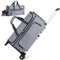 Lekespring Kleidersack mit Rollen, Reisetasche mit Rollen, Umwandelbare Kleider Duffel Tasche mit Schuhfach, Rollender Garment Duffel Bag, 47L (Grau)