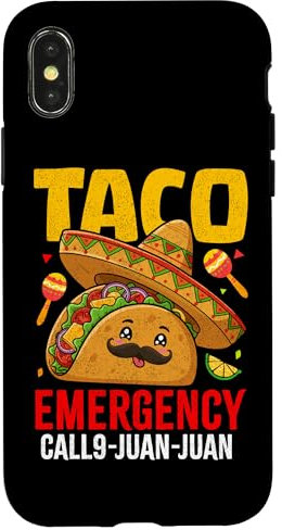 Taco Notruf 9-Juan-Juan Hülle für iPhone X/XS