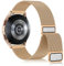 Wanme Métal Bracelet pour Samsung Galaxy Watch 6/5/4 40mm 44mm, 20mm Bracelet en Acier Inoxydable pour Samsung Galaxy Watch 7/FE, Or rose
