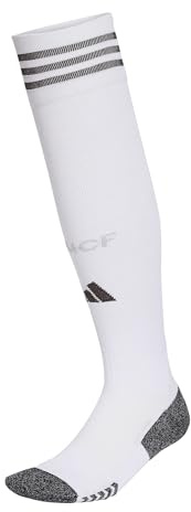 adidas Unisex Real Madrid Home Socks 2025 2026 Adults Cotton White C8-C13