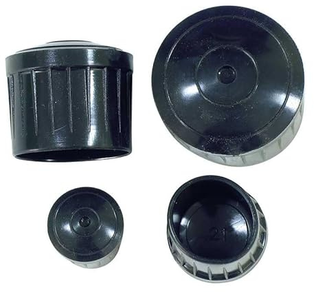 Stonfo 1 Stück Pole Caps Abschlusskappe Endkappe für Pole Stipprute und Kescherstäbe in Ø 21mm, Ø 25mm, Ø 26mm, Ø 28mm, Ø 29mm, Ø 30mm und Ø 32mm erhältlich (Ø 32mm)