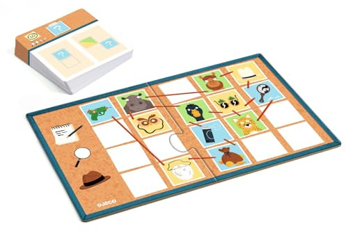 Djeco Detektivspiel - Sologic Logikspiel für Kinder