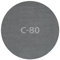 wolfcraft 5614000 Patins Auto-agrippants en Toile Abrasive à Maillesø 180 mm Set de 5 Pièces gris