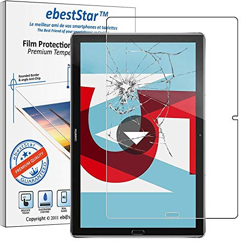 ebestStar - kompatibel mit Huawei MediaPad M5 10.8 Panzer Schutz Glas Tablet 10.8 Schutzfolie, 9H gehärte Schutzglas, HD Displayschutz, Ultrabeständig