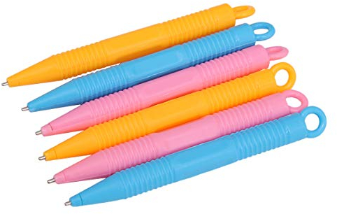 Supvox 6pcs Magnetische Zeichenbrettstifte für Magnatab, Schreibtafel, Ketch Pad, Doodle Boards - Bunt und Familienfreundlich, Verschiedenfarbig, Kunststoff, 100%