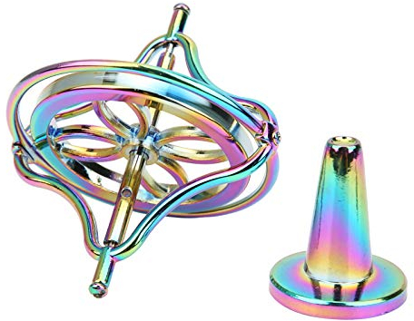 Zerodis Anti-Gravity Balance Spielzeuglegierung Präzisionsgyroskop Stressabbau Scientifc Lernspielzeug für Kinder Kinder Kleinkind(#2)