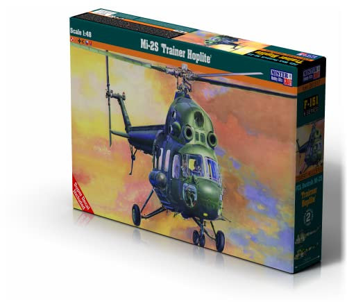 Mistercraft Kit di montaggio Mi-2 S Trainer Hoplite scala 1:72, kit di montaggio in plastica, con colla, modello in plastica, istruzioni per il montaggio, 296 x 252 mm