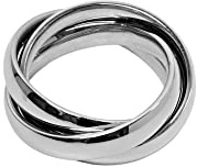 ESPRIT Trio-Ring aus Edelstahl
