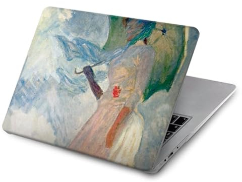 Claude Monet Frau mit Sonnenschirm Schutzhülle für MacBook Air 15 Zoll (2023) – A2941