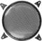 Unifizz Car Universal Audio Speaker Subwoofer Metal Waffle Grill Cover Protector with Rubber Edge and Clips 10 Inch