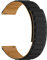 ONE ECHELON Cinturino di ricambio per smart watch a sgancio rapido compatibile con Timex Metropolitan S (36 mm) in silicone magnetico papavero (nero)