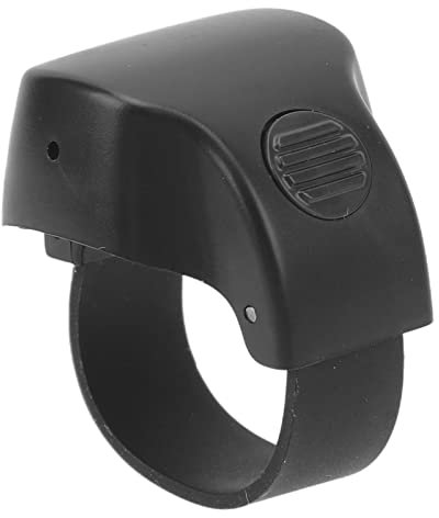 Cyrank Page-Turner-Fernbedienung, Bluetooth-Fernbedienung Für Mobiltelefone, Fingerspitzen-Controller Für Smart Clicker Für Fotos Und Videos, Aufladbare Fernbedienung Für Die Steuerung(Schwarz)