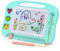 SGILE Magnetic Drawing Board for Kids, Colorful Erasable Doodle Board with Magnet Pen, Painting Sketch Pad with Three Stamps, Travel Toy, Birthday Gift, Educational Learning Toy for Toddlers, Green