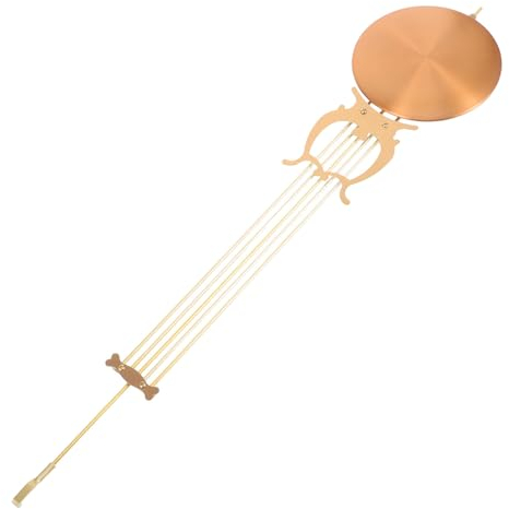 Angoily Metall Uhrwerk Ersatzteil für Wanduhr Design Lautlos für DIY-Uhren und Reparaturen Hochwertiges Langlebiges für Verschiedene Uhr-Stile