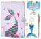 WERNNSAI Meerjungfrau-Tagebuch für Mädchen – Pailletten-Tagebuch-Set für Mädchen, Geschenk mit A5, Kinder-Notizbuch, Armband, Schlüsselanhänger, Stift zum Zeichnen, Schreiben, Tagebuch mit Schloss,