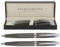 Bridgewater Pen Company Executive Ball Point Pen & Mechanical Pencil Gift Set Collection, Boxed, Sleeved (Lancaster, Gunmetal)
