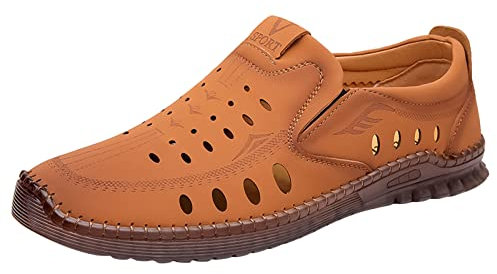 Mocassini da uomo Low Top Traspirante Primavera Estate Espadrillas da uomo Scarpe da ginnastica di sicurezza da uomo Scarpe da ginnastica con piattaforma da uomo Suola in gomma morbida Pantofole