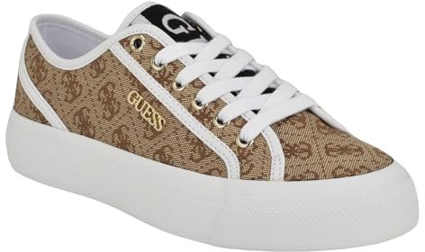 GUESS Damen Jelexa Sneaker, Beige/Braun 210, 40 EU