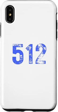 Hülle für iPhone XS Max Vorwahl 512 Austin Texas TX 512