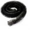 Hasaller Gutter Brush 4m x 100mm Gutter Guard Brush Leaf Filter Protection Clog Remover Guttering Drain Cleaning Tool for Roof Downpipe Black