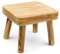 ASSRECT Small Wooden Stool Kids Step Stool 8.27 Tall Wooden Stool Display Stand Indoor Plant Stand Detachable Foot Rest Stool for House Plants, Bedroom Bedside Kitchen
