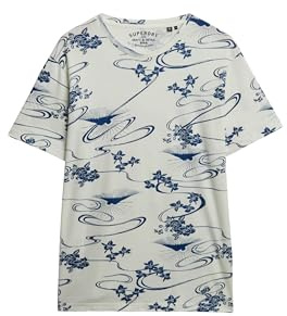Superdry Herren Klassisches Essential T-Shirt mit Print