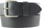 BELTINGER Jeansgürtel aus Vollrindleder 5 cm | Leder-Gürtel für Herren 50mm | Breiter Herren-Gürtel aus echtem Leder | Dunkelgrau 95cm