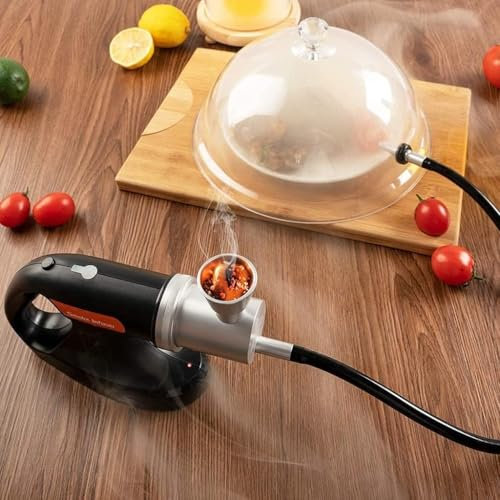 Pistolet à Fumer, Fumoir a Froid, Infuseur de fumée portatif, petit pistolet à fumer Portable chaud et froid