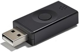 PALADOU Mini USB Microphone for Laptop and Desktop Computer, Noise-Canceling & Mute Button, Compatible with PC and Mac, Plug & Play, Ideal for Remote Work, Online Class, Online Video conferencing