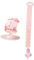 SHINEOFI 1 Set Alza Coperchio Wc Con Sollevatore Posto A Sedere Maniglia Carino Alza Sedile Wc Bagno Alzata Sedile Wc Strumento Di Sollevamento Wc Gel Di Silice Rosa 2 Pezzi