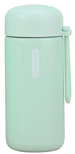 Borraccia piccola Borraccia portatile in acciaio inossidabile da 150 ml Mini portatile con maniglia per il trasporto Isolamento sottovuoto a prova di perdite per bevande calde e fredde Lavo