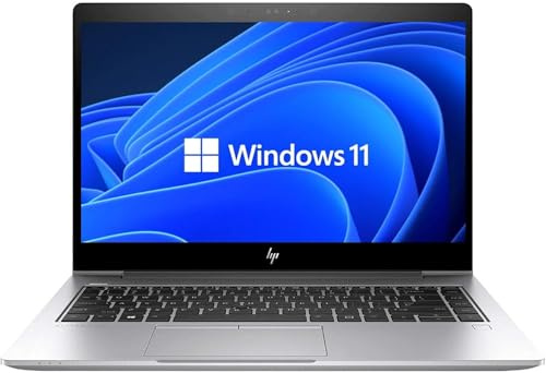 HP EliteBook 840 G5 Business Laptop, 14 FHD (1920x1080), Intel Core i5-8650, 16GB RAM, 256GB SSD, US QWERTY Keyboard, Windows 11 Pro (Ricondizionato)