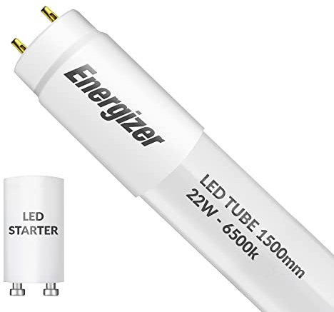 Energizer 5ft LED Tube Lighting, 22 W, 6000k-Daylight