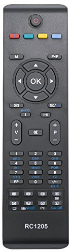 ALLIMITY Fernbedienung Ersetzt für Hitachi Oki Techwood Silvercrest Mitsai Schneider TV 32LD30UA 32LD30U 32LD30UB V19BPH V19B-PH