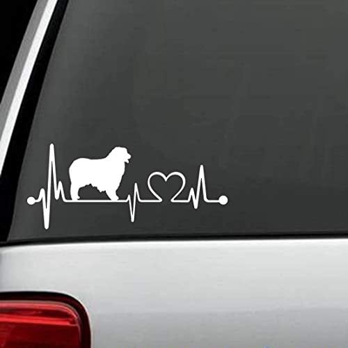 CELYCASY K1034 Australian Shepherd Aussie Heartbeat? Lifeline Monitor Aufkleber Aufkleber Auto