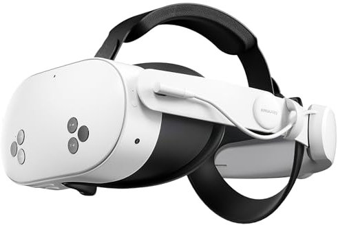 ANNAPRO Head Strap for Meta/Oculus Quest 2 - Replacement Strap with Adjustable Headstrap, Lens Cover & Cleaning Pen for Enhanced Comfort in VR