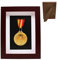 Medaillenbox aus massivem Holz, Marathon-Medaillen-Display, Marathon-Medaille, Vitrine, Marathon, Aufbewahrungsbox, passend für alle Sport-Gewinner, militärische Medaille, Medaille, 20.3x15.2 cm