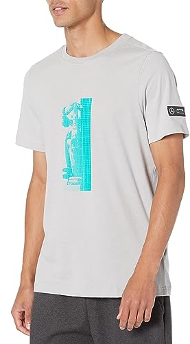 PUMA Herren Standard AMG Petronas Formel 1 ESS Car Graphic Tee Mercedes Team Silver XX-Large