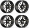 4x Schmidt Felgen KYAN 11.5Jx21 ET15 5x112 SatinBlack Bronze kompatibel mit Audi RS6 Typ 4K/C8 V8