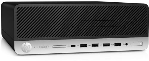 HP EliteDesk 800 G1 SFF PC Ordinateur de bureau Intel Core i7-4770 Ram 16 Go SSD 512 Go Windows 10 Pro + Pack Office 2021 (reconditionné)