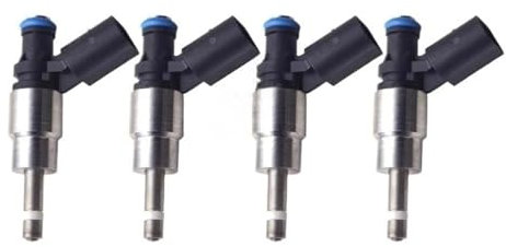 4PCS Kraftstoff Injektor Kompatibel for Audi S3 TTS Kompatibel for VW Golf ED30 ED35 2,0 T FSI OEM 06F906036F 06F906036 Injektor Düse Kraftstoff Bico