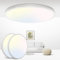 zemty 2Stück 28W 3200LM LED Deckenleuchte Flach 29.5cm 3Farben 3000/4500/6000K Deckenlampe,Ultra Dünn LED Lampen Deckenlampen,Deckenleuchten Deckenbeleuchtung für Badezimmer,Wohnzimmer,Küche