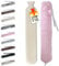 LKH Long Hot Water Bottle with Cover - 2L Extra Long Hot Water Bottle with Faux Fur Washable Cover, Pom Poms - 72CM HotWater Bottle for All Kinds of Pain Relief - Gifts for Women