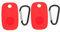 Holibanna Silikon Keychain Cover Für Tile Mate Pro Zarte Schutzabdeckung Zuverlässiger Fall Zubehör Für Tracker Silikon Tracer Schutzabdeckung