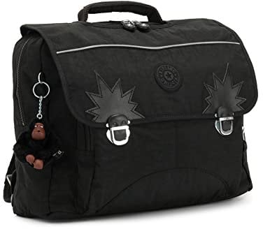 Kipling INIKO Mittelgroßer Rucksack, True Black (Schwarz)