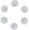 JJDD Lot de 6 joints de soupape flottante de rechange en silicone pour autocuiseur Compatible avec Instant Pot Duo, Duo Plus, Ultra, LUX 3, 8 Qt, autocuiseur