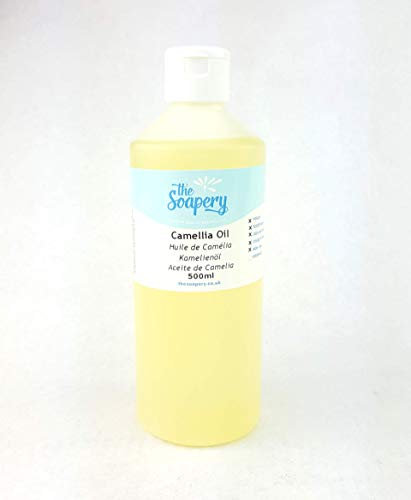 Huile de camélia pressée à froid 100 % pure - 500 ml