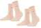 ESPRIT Uni 2-Pack W SO cotone tinta unita confezione di 2 paia, Calzini Donna, Rosa (Orchid 8985), 39-42