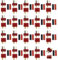 Greluma 20 Paia Connettori a Spina a T Connettori Stile Deans Maschio e Femmina per Batteria Li-Po RC con 40 Pezzi Tubo Termoretraibile